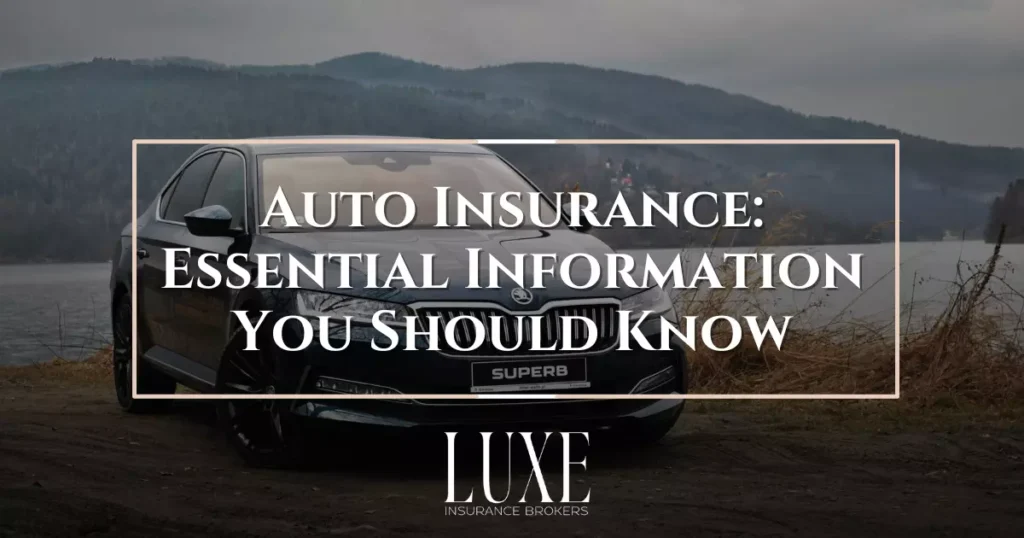 Auto Insurance guide