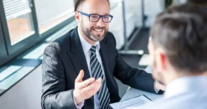 Meeting about professional liability insurance for consultants 1